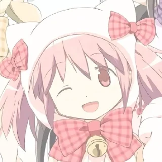 Sticker from Madoka Magica || @IllusionnsSt