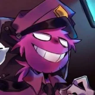 🌟 emoji БОЛЬШЕ ⇨ @CLOOBHUB ФИОЛЕТОВЫЙ ПАРЕНЬ ФНАФ FNAF ТГ Telegram sticker 3 of 62