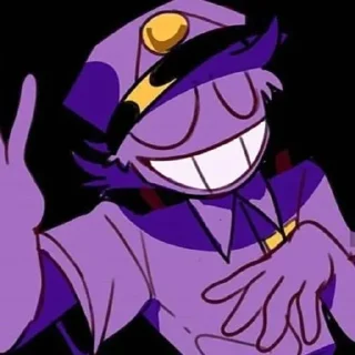 🌟 emoji БОЛЬШЕ ⇨ @CLOOBHUB ФИОЛЕТОВЫЙ ПАРЕНЬ ФНАФ FNAF ТГ Telegram sticker 15 of 62