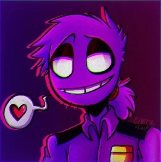 🌟 emoji БОЛЬШЕ ⇨ @CLOOBHUB ФИОЛЕТОВЫЙ ПАРЕНЬ ФНАФ FNAF ТГ Telegram sticker 2 of 62