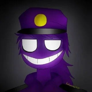 🌟 emoji БОЛЬШЕ ⇨ @CLOOBHUB ФИОЛЕТОВЫЙ ПАРЕНЬ ФНАФ FNAF ТГ Telegram sticker 1 of 62