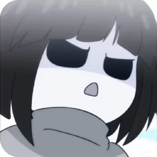 Sticker from Core!Frisk @UndertaleDeltaruneStickersArts