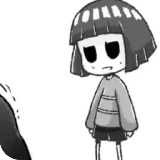 Sticker from Core!Frisk @UndertaleDeltaruneStickersArts