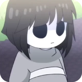 Sticker from Core!Frisk @UndertaleDeltaruneStickersArts