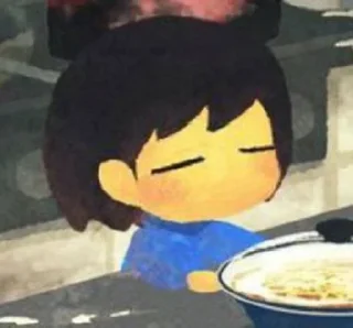 🌟 emoji ❤️Frisk❤️ @UndertaleDeltaruneStickersArts Telegram sticker 15 of 32
