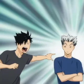 Sticker from Haikyuu1