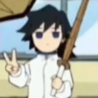 ✌️ emoji Tomioka giyuu Telegram sticker 5 of 27