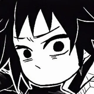 😧 emoji Tomioka giyuu Telegram sticker 4 of 27