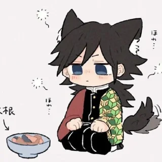 😤 emoji Tomioka giyuu Telegram sticker 12 of 27