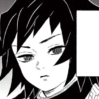 😑 emoji Tomioka giyuu Telegram sticker 22 of 27