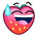 Sticker from Strawberry Emoji @xkysluv