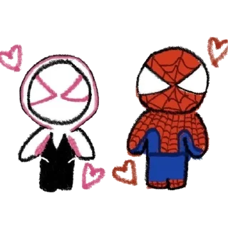 Sticker from honey