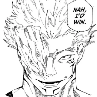 Sticker from Sukuna✓