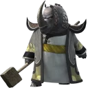 Sticker from Kung Fu Panda