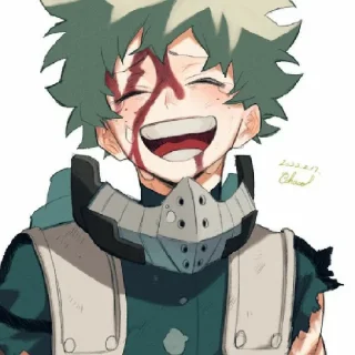 Sticker from IZUKU MIDORIYA