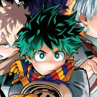 Sticker from izuku midoriya