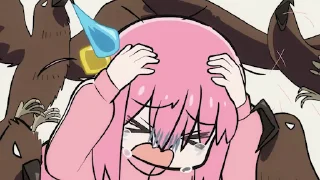 😭 emoji Bocchi the Rock Telegram sticker 19 of 76