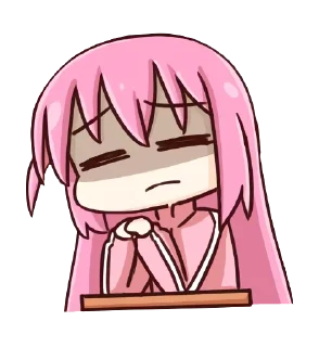 Sticker from @dangokimochi Bocchi the Rock!