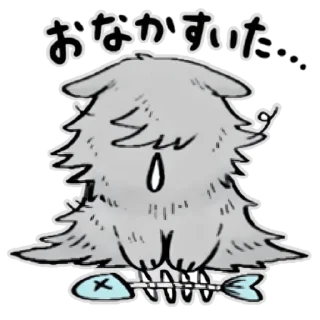 Sticker from cute kitty . . 🤍 @Kenai_1