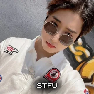 Sticker from hanji