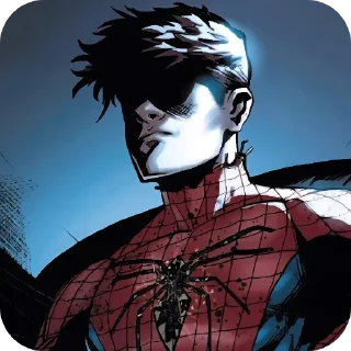 Sticker from Spider-Man