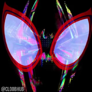 Sticker from @CLOOBHUB ⌥ SPIDER-VERSE ЧЕЛОВЕК-ПАУК СТИКЕРЫ ТГ