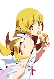 Sticker from Oshino Shinobu® @oshinobuchanbot