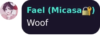 🙂 emoji Fael The Dog Telegram sticker 19 of 98