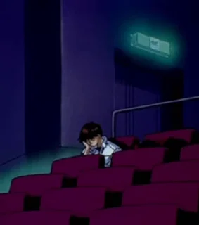 😞 emoji Evangelion Telegram sticker 11 of 49