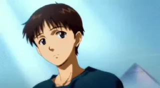 🙁 emoji Evangelion Telegram sticker 16 of 49