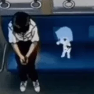 Sticker from evangelion