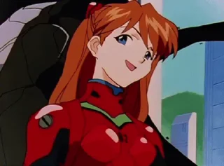 😁 emoji Evangelion Telegram sticker 23 of 49