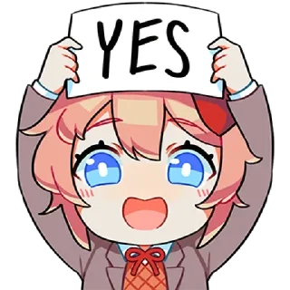 👍 emoji Докі докі! @TM_Stikers Telegram sticker 21 of 94