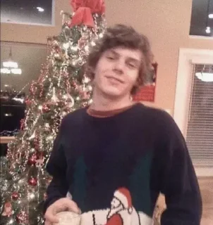 Sticker from evan peters