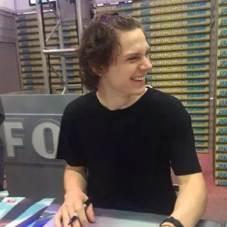 Sticker from evan peters