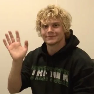 Sticker from Evan Peters