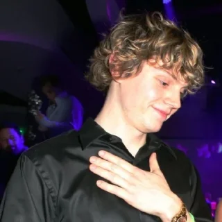 Sticker from Evan Peters