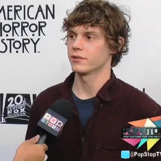 🖤 emoji evan peters fr valeria Telegram sticker 24 of 50