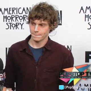 🖤 emoji evan peters fr valeria Telegram sticker 18 of 50