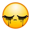 😔 emoji Mashup Emoji @xkysluv Telegram sticker 23 of 120