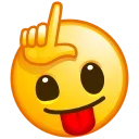 😛 emoji Mashup Emoji • @TgStickery Telegram sticker 7 of 50