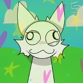 🌟 emoji 🐱⚪Wenda⚪🐱  @dshosmile228 Telegram sticker 23 of 40