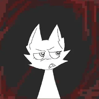 🌟 emoji 🐱⚪Wenda⚪🐱  @dshosmile228 Telegram sticker 6 of 40