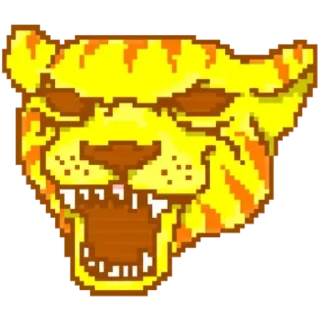 Sticker from Hotline Miami