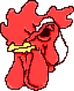 Sticker from Hotline Miami