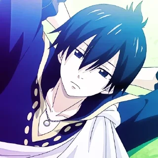 🌟 emoji [🍃] Zeref @Lib_world Telegram sticker 4 of 50