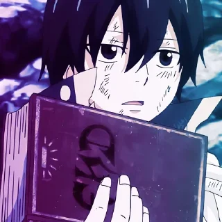 🌟 emoji [🍃] Zeref @Lib_world Telegram sticker 20 of 50