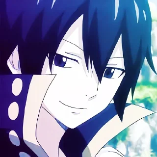 🌟 emoji [🍃] Zeref @Lib_world Telegram sticker 3 of 50