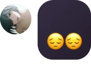 😔 emoji Ⲯυⲗυⳃⲉ Ⲱυⲏⲟⳝⲩ pack by @QuotLyBot Telegram sticker 10 of 102