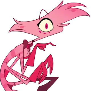 Sticker from Angel Dust